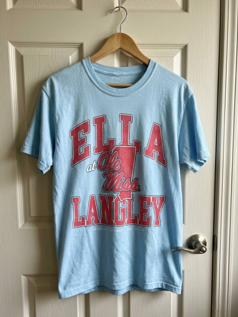 Ella Langley Sep 17 2026 SJB Pavilion at Ole Miss in Oxford T-shirt Reprint